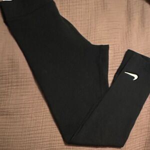 Nike black Leggings with White Logo